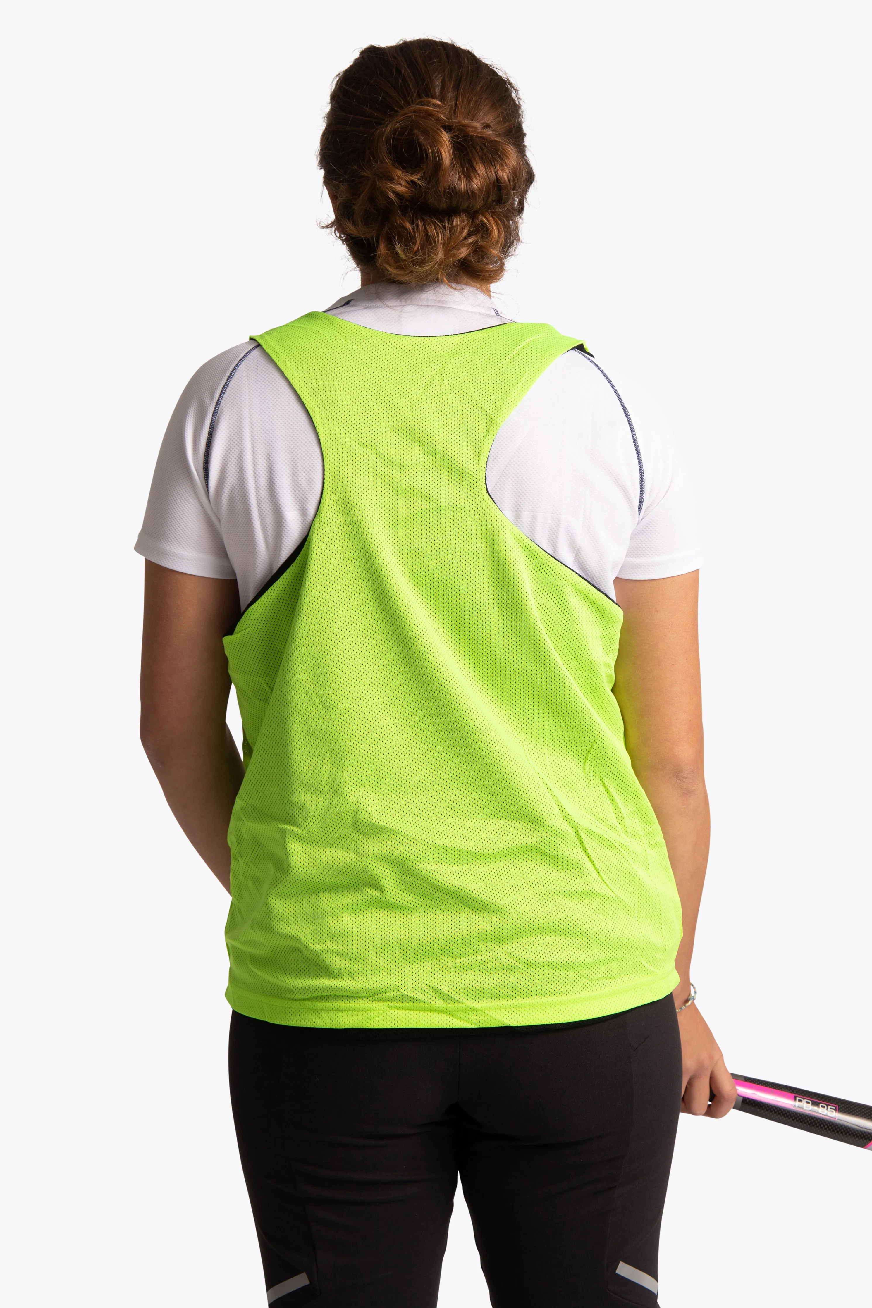 Reversible Mesh Bib - UNISEX - BLACK/GREEN