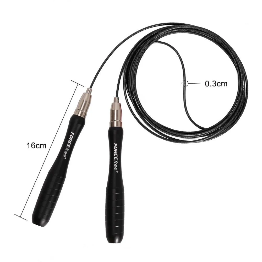 Speed Jump Rope Self-locking Weighted 360 Dergee Spin Workout for Double Unders Exercise