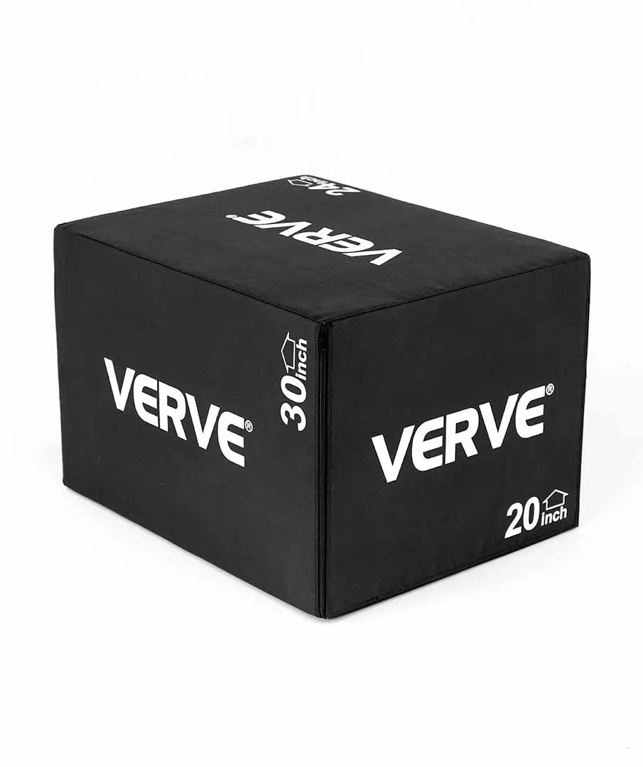 VERVE 3 in 1 Foam Plyo Box - Black | Pre-Order ETA Late November