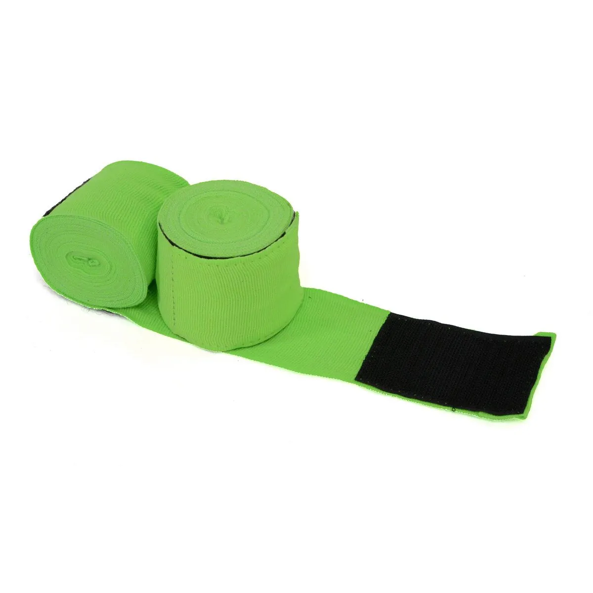 X-Fitness XF3003 Elastic Professional 180 inch Handwraps-GREEN