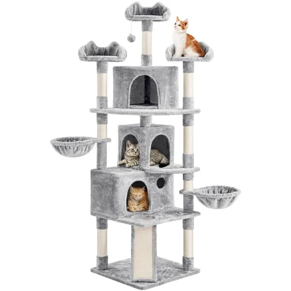 Yaheetech 76.5-inch Large Cat Tree